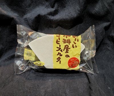 【多塔咖啡】日本製 漂白扇形濾紙月三洋珈琲屋濾紙 101濾紙 咖啡濾紙 適用101 扇型濾杯 100入一包 三洋濾紙