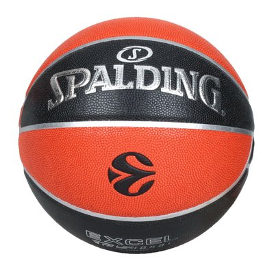 SPALDING TF-500 歐冠盃系列 #7合成皮籃球(室內外 7號球 斯伯丁 「SPA77101」≡排汗專家≡