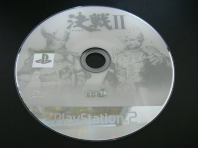 PS2 決戰2 kessen 2  (MADE IN JAPAN)