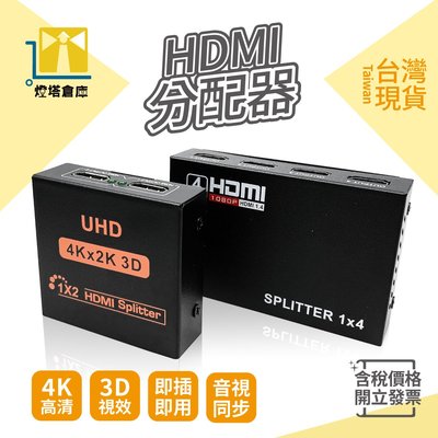 現貨 HDMI 分屏器 HDMI切換器 一分四 分配器 HDMI螢幕分配器 支援4K 影像分配器 螢幕同步切換器