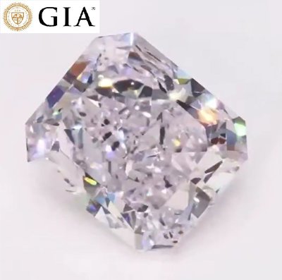 【台北周先生】天然紫色鑽石 3.01克拉 紫鑽 正紫色 淨度SI1 八角切割 送GIA證書