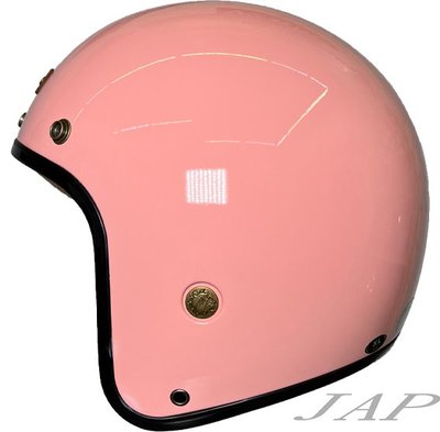 《JAP》M2R BB-300 素色款 粉紅 半罩 復古帽 安全帽 輕量 全可拆洗