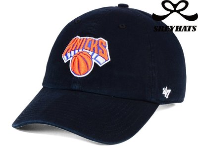 [SREY帽屋]預購＊47 Brand CLEAN UP NBA 紐約尼克 經典LOGO 美國限定 老帽 棒球帽