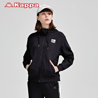 【熱賣精選】Kappa卡帕落肩衛衣2021新款女字母印花運動外套休閑上衣印花長袖