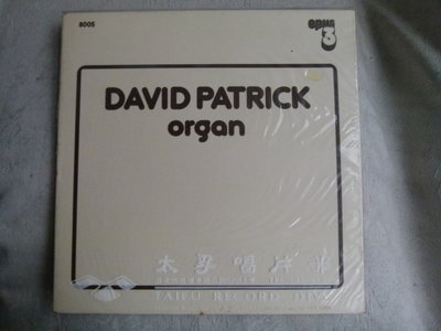 全新未拆１９８０年瑞典首版。Opus 3發燒經典錄音David Patrick – Organ。