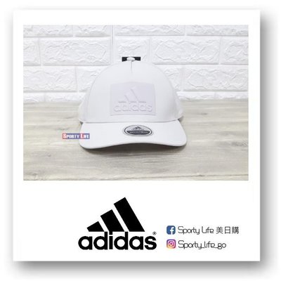 【SL美日購】ADIDAS ZNE LOGO CAP 白色 運動 基本款 休閒 可調式 棒球帽 帽子 老帽 CF4891