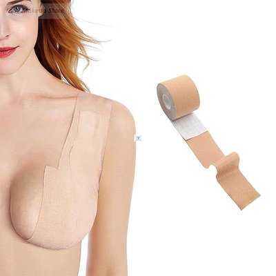 【龍喜】內衣 性感內衣 Roll 5M Women Breast Nipple Covers Pus