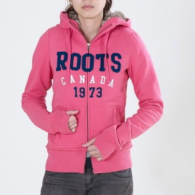 ROOTS 加拿大時尚運動品牌 限量經典不敗款 女生款 獨家限定冬季毛毛連帽外套