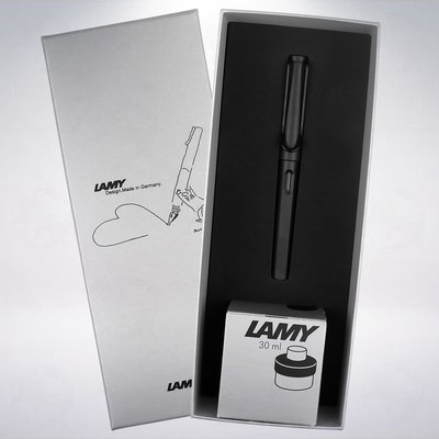 德國 LAMY SAFARI 狩獵系列鋼筆禮盒組: 霧黑色/Charcoal