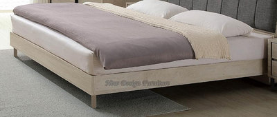 【N D Furniture】台南在地家具-WSS木心板木紋壓紋6尺床架式床底YH