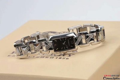 潮牌 Burberry 巴寶莉 BU4211 時尚格紋錶帶 深情經典腕錶 美國outlet代購-雙喜生活館