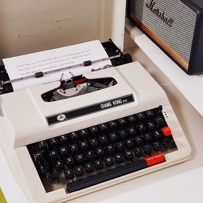 長空310老式打字機可打字英文機械復古 Typewriter懷舊-默認最小規格價錢  其它規格請諮詢客服