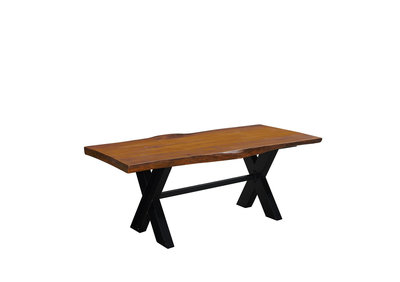 ☆[新荷傢俱] J 419☆工業風實木6尺餐桌 實木餐桌 大型餐桌 造型餐桌 現代餐桌