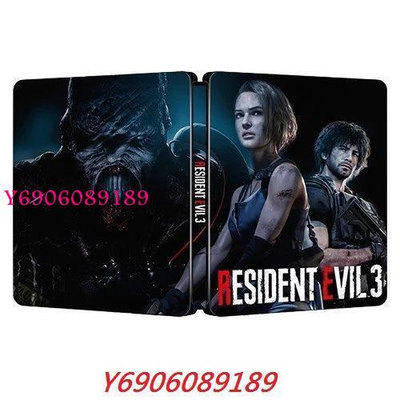 惡靈古堡3 重製版 遊戲鐵盒 RESIDENT EVIL 3 Steelbook PS4/PS5