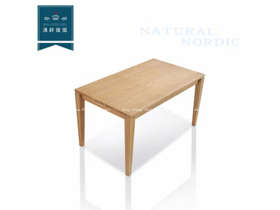 【新竹清祥傢俱】NRT-01RT03-北歐梣木餐桌(不含椅) 萬用桌 設計 梣木 民宿 餐廳 全實木