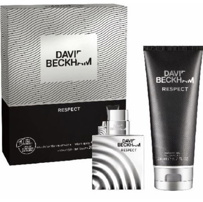 David Beckham Respect 貝克漢 尊重 男性淡香水40ml+沐浴精200ml禮盒