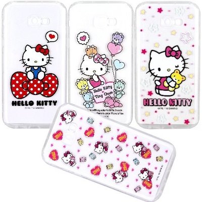 【Hello Kitty】Samsung Galaxy A7 (2017) 5.7吋 彩繪空壓手機殼