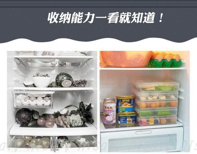 【冰箱分層整理盒】三格冰箱收納架 分層收納盒 冰箱置物盒 廚房收納