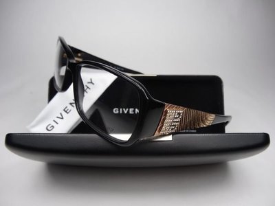 信義計劃 眼鏡 太樺公司貨 Givenchy 紀梵希 金色水鑽 彈簧膠框 可配 全視線 抗藍光 多焦 glasses