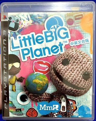 幸運小兔 PS3 小小大星球 中文版 無說明書 Little Big Planet 主機軟件版本4.8以上，無法執行遊戲