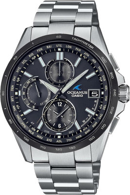 日本正版 CASIO 卡西歐 OCEANUS OCW-T2600J-1AJF 電波錶 手錶 男錶 太陽能充電 日本代購