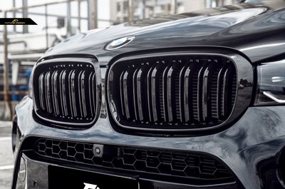 【政銓企業有限公司】BMW F15 X5 F16 X6 專用 雙線亮黑 水箱罩 M款 鋼琴烤漆亮黑 鼻頭 現貨 免費安裝