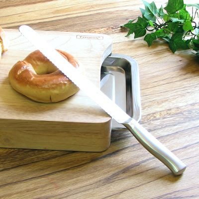 艾苗小屋-日本製 SORI YANAGI 柳宗理不鏽鋼麵包刀 (21CM)