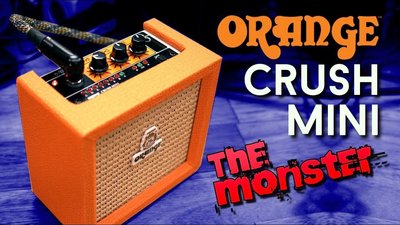 【kiho金紘】Orange Crush mini 迷你3W小吉他音箱 電池 變壓器 供電