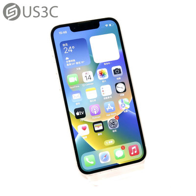 【US3C-青海店】台灣公司貨 Apple iPhone 13 mini 256G 星光色 5.4吋 Face ID 超廣角相機 二手手機 UCare保固6個月