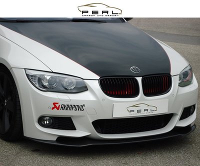 【樂駒】Perl Carbon Design BMW E92 E93 LCI M-Paket 碳纖維 前下擾流 前下巴