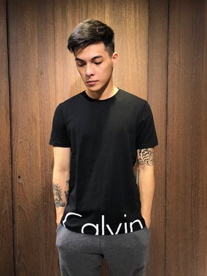 美國百分百【全新真品】 Calvin Klein T恤 CK 短袖 T-shirt 短T 半 LOGO I052