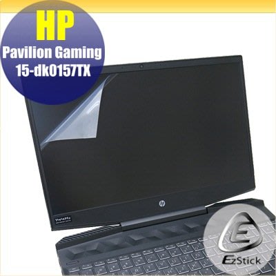 【Ezstick】HP Gaming 15-dk0157TX 15-dk0158TX 靜電式筆電LCD液晶螢幕貼