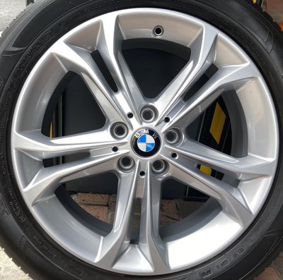 BMW 18吋原廠鋁圈含胎 X3 X4 G01 G02 一組四個含胎28800元  五孔112 7j et22