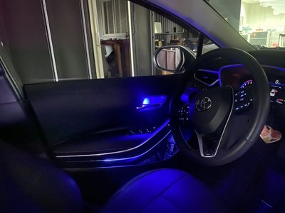 (柚子車舖) 豐田 2019-2021 ALTIS 12代 專用內把手氣氛燈 替換式 報價一組4入
