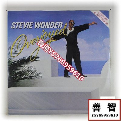 史提夫汪達 Stevie Wonder Overjoyed 放克靈歌 黑膠LP英版NM- LP 黑膠 唱片【善智】