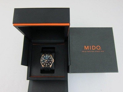 MIDO M0264303705100 海洋之星 Caliber 80 200m潛水機械腕錶*只要13800元(G1235)