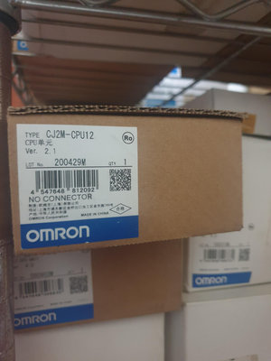 Omron CJ2M CPU12的價格推薦- 2023年9月| 比價比個夠BigGo