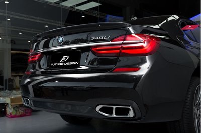 【政銓企業有限公司】BMW G11 G12 全車系通用 FD 高品質 抽真空 碳纖維 卡夢尾翼 現貨供應730 740