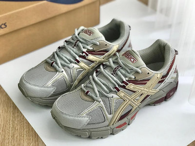 【實拍】ASICS 亞瑟士 GEL-KAHANA 8 銀灰 減震 耐磨 跑步鞋 越野跑鞋 男鞋