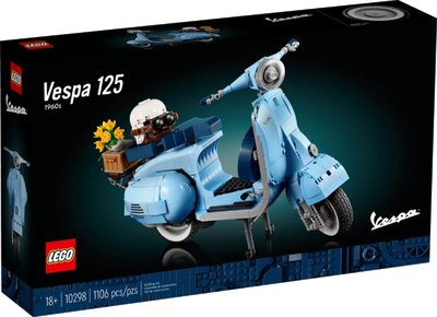 現貨 正版 樂高 LEGO 創意系列 10298 Vespa 125 1960s 偉士牌 1106pcs 全新 公司貨