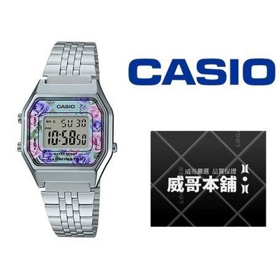 【威哥本舖】Casio台灣原廠公司貨 LA680WA-2C 復古型淑女電子錶 LA680WA