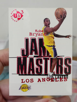 1996-1997 Upper Deck UD3 Jam Masters 新秀 #19 湖人隊 Kobe Bryant NBA 球員卡