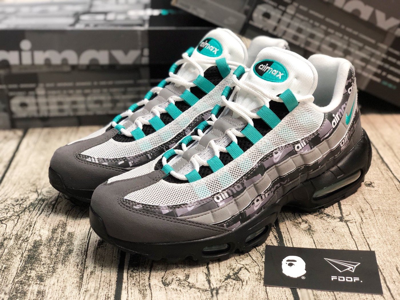 atmos×NIKEAIatmos × NIKE AIR MAX 95 PRNT JADE 29cm - スニーカー