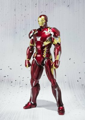 全新 SHF 復仇者聯盟 美國隊長3 英雄內戰 Iron Man 鋼鐵人 Mark MK 46 馬克46