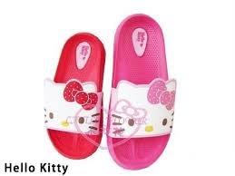 ♥小公主日本精品♥hello kitty 凱蒂貓室內拖鞋 室外拖鞋 安親班拖鞋 紅/粉 下單選一 817979