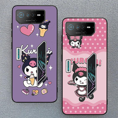 華碩 ROG Phone 6 ROG 6 Pro 可愛卡通 Kuromi 手機殼手機殼保護套