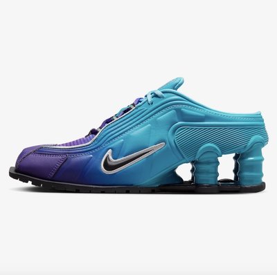 R‘代購 Nike Shox MR4 Martine Rose Mule 藍紫 Scuba 彈簧鞋 DQ2401-400