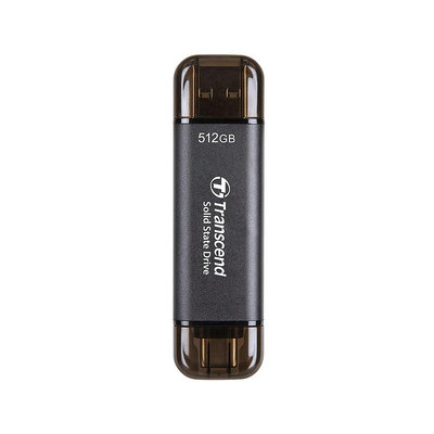 創見 ESD310 512G SSD Type-C USB 3.1 高速 行動固態硬碟 (TS-ESD310C-512G)