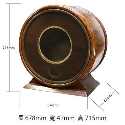 ＡＮＶ【重低音喇叭音箱】純原木樟木重低音喇叭音箱烤原木透明漆(12吋單體專用)一個