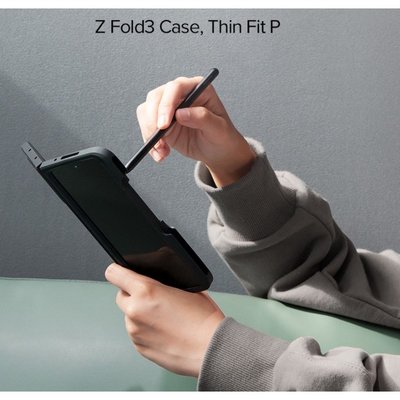 [SPIGEN] 三星 Galaxy Z Fold 3 手機殼 Thin Fit P , Z Fold 3 Case嘉鷹數碼